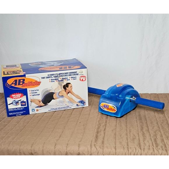 ABslide Abdominal & Upper Body Fitness Workout‎ Machine Exercise Core - Picture 3 of 8